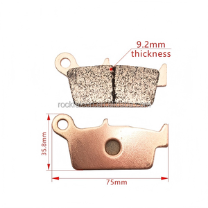 Pastillas de Freno Traseras Sinterizadas de Alta Calidad a Base de Cobre para Motocicletas GAS GAS/<span class=keywords><strong>HONDA</strong></span> - Product Image 3