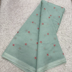 Tela de Chifón Bordada Malty Dobby, 100% Poliéster, Transpirable, Ecológica, para Bodas, Color Personalizado, Suministro Textil, Exportaciones - Product Image 1