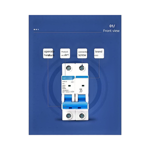 Nhỏ ngắt mạch C6A c16a c20a c32a C40A c63a hộ gia đình bảo vệ điều hòa không khí công tắc chính - Product Image 3