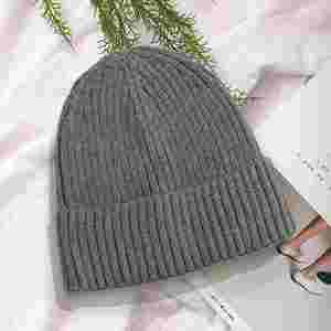 Gorros de Punto Modernos Unisex para Otoño e Invierno, con Bordado 3D, Tejido Cómodo para Adultos, 100% Acrílico, 56-58CM - Product Image 3