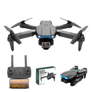 Chúng tôi kho Đen E99 RC Drone với Dual Camera FPV trên không ghi âm một chìa khóa cất cánh/hạ cánh/trở lại wlfl kết nối - Product Image 1