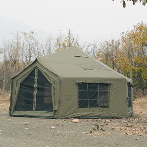 Tente gonflable hexagonale Junxin Xintu Ursa Major 500x420x250mm pour 6 à 8 personnes, imperméable, pour le camping en toutes saisons - Product Image 4