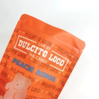 Bolsa de aluminio con cierre hermético y ventana transparente de alta calidad, personalizada, de 500g, para almacenamiento de sal marina.
