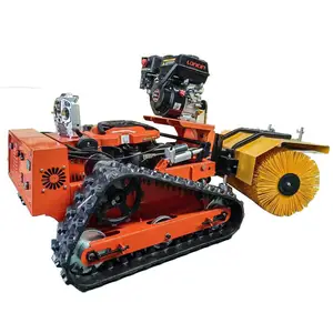 Lawn Mower Snow Plow Remote Controlled Snow Remover Robot Snow Sweeper