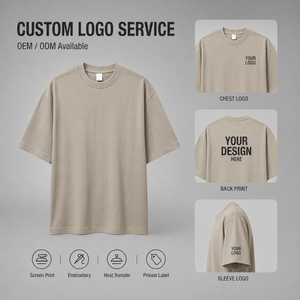 T-Shirt Unisex di Alta Qualità Personalizzata 100% Cotone 230 Gsm, Oversize per Palestra, <span class=keywords><strong>Bianca</strong></span> con Motivo Stampato, Modello Base da Uomo - Product Image 2