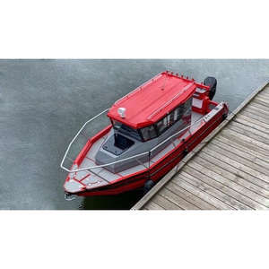 <span class=keywords><strong>Barco</strong></span> Gospel de 25 pies (7.5m), Yate Deportivo, Embarcación de Pesca en Alta Mar, con Motor Fuera de Borda, de Aleación de Aluminio, Fácil de Manejar, con Cabina Central, en Venta en Australia - Product Image 6
