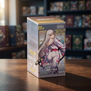 Brown Dust 2 Nivel Arena AB0166 Golden Tamago Booster Box 24 Paquetes Sellados Coreanos TCG BD2 Tarjetas Coleccionables de Papel - Product Image 2