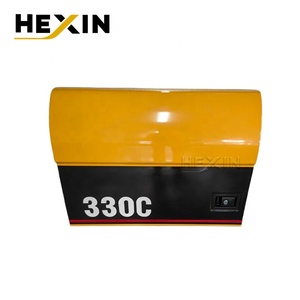 อะไหล่รถขุด CAT 330C แผ่นโลหะด้านข้างสำหรับหม้อน้ำไฮดรอลิก พร้อมช่องระบายอากาศ ใช้ได้กับยี่ห้อที่เข้ากันได้กับ Caterpillar - Product Image 3