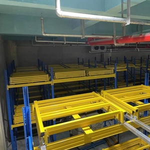 Çelik yapılar ağır sanayi rafları itme palet raf raf depo rafı sistem raf depolama sistemi - Product Image 3