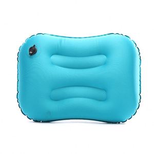 Free Sample Ultralight <b>Backpacking</b> Travel Supplies Compressible Compact Waterproof Air <b>Inflatable</b> Camping Pillow - Product Image 1