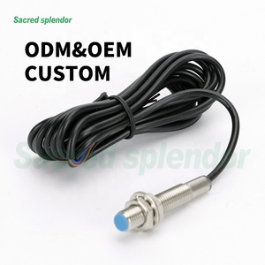 DC6-36V LJ8A3-1-Z/BX Cảm biến tiệm cận tự động hóa công nghiệp <span class=keywords><strong>3</strong></span> dây NPN NC Công tắc cảm ứng phát hiện kim loại không nhúng - Product Image 6