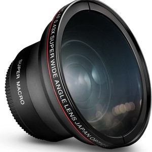 Super Wide Angle Macro Lens 0.43x 49 52 55 58mm For Travel Photography Japan Optics - Product Image 1
