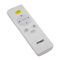 Interruptor de control remoto inalámbrico de control remoto de ventilador de luz de bajo precio barato de alta calidad
