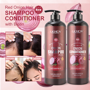 Champú orgánico anticaída para adelgazar el cabello, cebolla, 1 litro - Product Image 5
