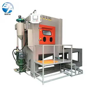 Factory Price Dustless Manual Wet Sand Blasting Cabinet Water Vapour Sandblasting Machine For Sales