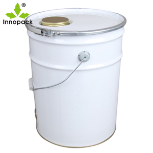 Bidon métallique de 20 litres pour huile lubrifiante, peinture, avec couvercle hermétique et bec verseur flexible - Product Image 4