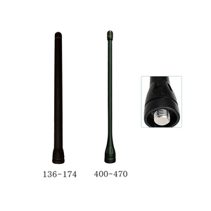 Antena de Goma para Walkie Talkie VHF 136-174MHz F11 de 165mm para Dispositivos Icom - Product Image 1