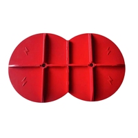 Parasol isolant moulé en PRV/GRP KUNBO anti-oiseaux en fibre de verre pour la protection des lignes aériennes