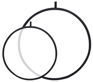 خفيف الوزن نايلون قابل للطي لوحة عاكس فوتوغرافي تصميم شفاف للتصوير الفوتوغرافي والاستوديو واستخدام الكاميرا - Product Image 1