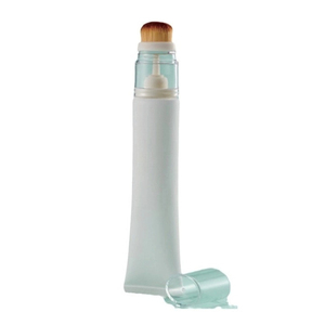 Crème liquide pour le visage en plastique 20ml fond de teint crème cosmétique avancée pour les yeux avec tuyau anti-goutte à poils - Product Image 4