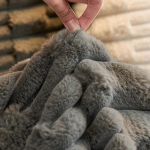 Copridivano di alta qualità All-inclusive universale Sandhair asciugamano antiscivolo tappetino di localizzazione bracciolo peluche copertura completa coperta - Product Image 6