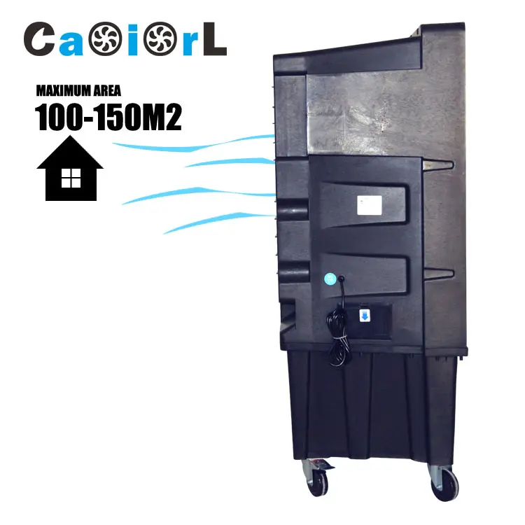 Indirect Evaporative Cooler Room Air Conditioner Fan for Efficient Energy Recovery fan heater in Room Garage Office