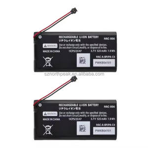 Hac-006<span class=keywords><strong>แบ</strong></span><span class=keywords><strong>ต</strong></span>เตอรี่ทดแทน3.7V 525mAh 3.7V 600mAh สำหรับ nintend <span class=keywords><strong>SWITCH</strong></span> ความสุขข้อเสีย<span class=keywords><strong>แบ</strong></span><span class=keywords><strong>ต</strong></span>เตอรี่เครื่องชาร์<span class=keywords><strong>จ</strong></span><span class=keywords><strong>คอน</strong></span>โทรลเลอร์ - Product Image 1