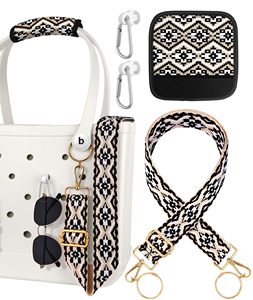 Correas y Adornos para Bolsos Bogg - Correa de Hombro de Neopreno con Estampado de Leopardo para Maletas - Product Image 2