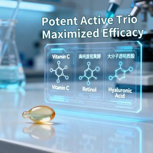 Cápsulas de Suero para el Cuidado Facial Herbal Vegano Orgánico de Marca Privada, Antiarrugas, Antienvejecimiento, Blanqueador, Hidratante, 30 ml, Uso Doméstico - Product Image 3