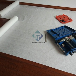 Trắng Dính Cảm Thấy <span class=keywords><strong>Pad</strong></span> Tự Dính Thoáng Khí Nonwwoven Bảo Vệ Sàn Mat Cuộn Họa Sĩ Bìa Lông Cừu Từ Trung Quốc Nhà Máy - Product Image 3
