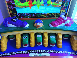 Máquina de Juego Arcade Giratoria Operada con Monedas, Juego de Golpear con Martillo para Niños y Adultos, Centros de Juego - Product Image 5