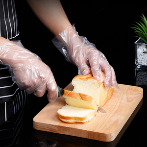 Gants jetables bon marché en gros, gants jetables imperméables en HDPE pour la préparation des aliments, le nettoyage et le jardinage - Product Image 4