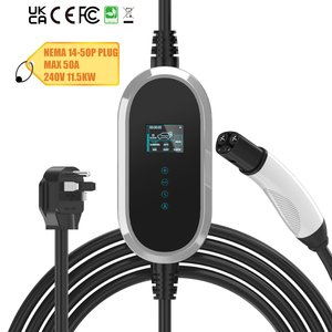 ST-E106 Portable EV <b>Charger</b> for <b>Tesla</b> Mobile <b>Level</b> <b>2</b> 32A Adjustable Current 11KW Output Power New Condition - Product Image 1