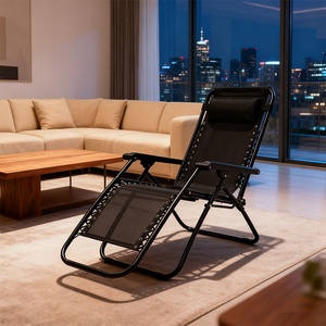 Sedia Reclinabile Pieghevole Portatile da Esterno a Gravità Zero, Regolabile per Relax, Spiaggia, Prendisole, per Hotel e Soggiorno - Vendita all'Ingrosso - Product Image 3