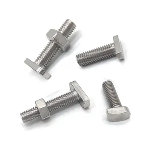 Factory Supplier Wholesale Bolt Fasteners Stainless Steel T T Slot Bolts