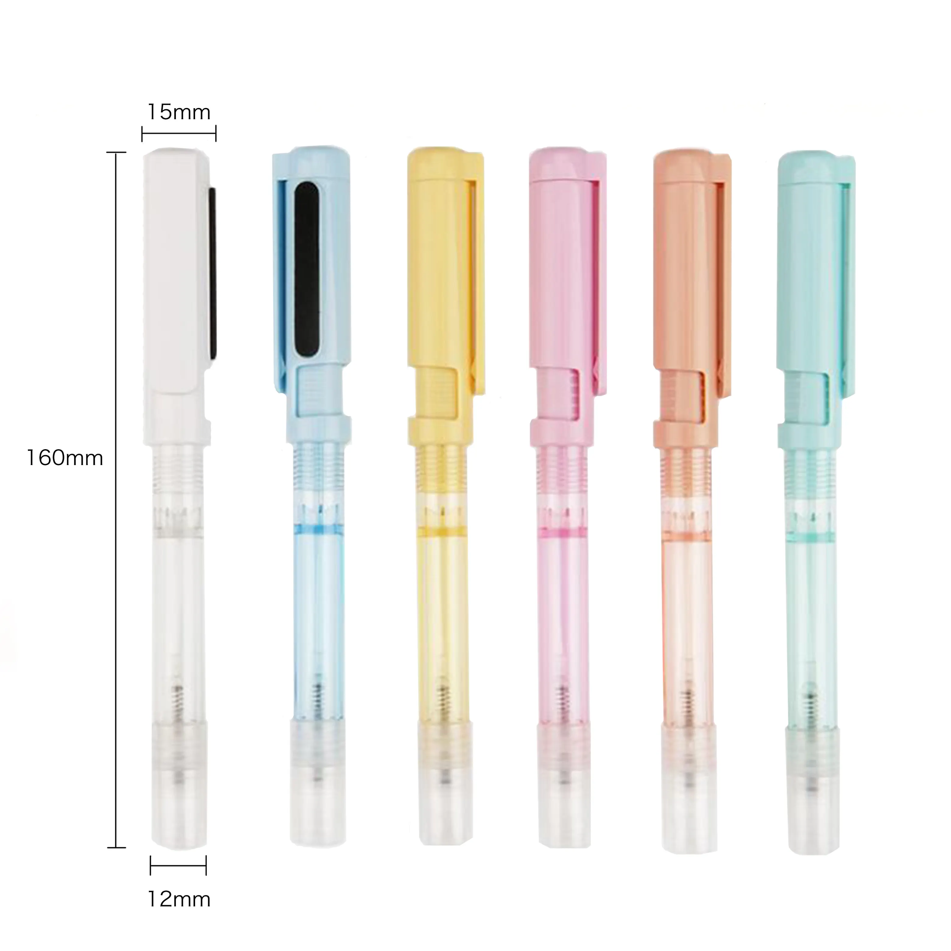 5 Ml Vullen Vloeibare Gel Inkt Pen Screen Wiper Parfum Sanitizer Pen Telefoon Houder Alcohol Spray Pen Met Logo