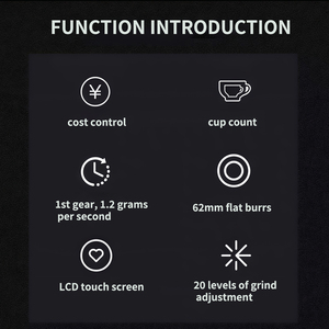 Macinacaffè Elettrico Professionale Commerciale Industriale a Peso Molino De Cafe Industrial - Product Image 5