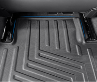 Tapis de sol de voiture en PVC de luxe toutes saisons, entièrement enveloppants, tapis intérieur pour conducteur, tapis universels pour voitures de style business de luxe