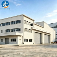 Bâtiment agricole en acier 500x100 pieds, taille standard, avec revêtement mural isolé et ignifuge, idéal pour hangar d'entretien d'avions