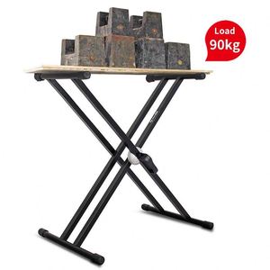 KS017 Support de clavier Yinyu Quick-Clamp Double X Frame avec largeur et hauteur réglables pour pianos électroniques et synthétiseurs - Product Image 4
