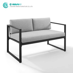 Poltrona di alluminio all'aperto moderna con la tavola laterale per il Patio dell'hotel del cortile o gli insiemi di conversazione del <span class=keywords><strong>balcone</strong></span> - Product Image 5