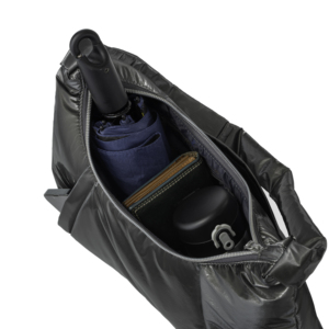 Bolso Bandolera Ligero de Lujo Negro con Cierre Regular para Mujer - Product Image 5
