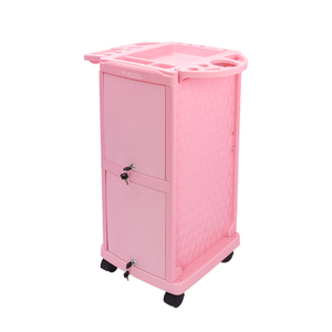 Chariot de salon rose du fabricant pour les extensions de cheveux de spa de beauté et les fournitures de salon de <span class=keywords><strong>coiffure</strong></span> pour l'hôpital et l'atelier - Product Image 3