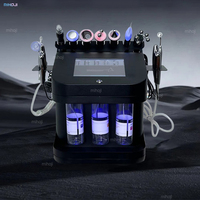 10 en 1 Machine faciale soins Jet d'oxygène Peel raffermissant Hydro Dermabrasion Machine Hydra bulle peau beauté Machine