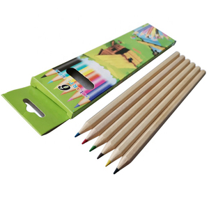 Sinh Thái Thân Thiện Với Trường Văn Phòng Phẩm Thiết Lập Tự Nhiên Bằng Gỗ Đa Màu Bút Chì - Product Image 5