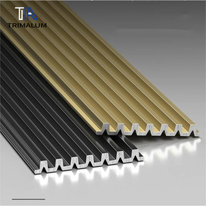 Scala in alluminio Anti Slip Nosing autoadesivo profilo I Trim per mattonelle gradini rampa in marmo - Product Image 1