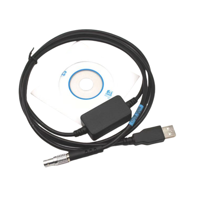 For Lei CaTotal Station USB Data Cable 1.8M Plastic Cable for PC Data Transfer