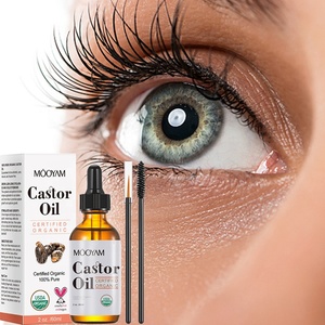 <span class=keywords><strong>Huile</strong></span> de Ricin 100% Naturelle Pressée à Froid et Biologique <span class=keywords><strong>pour</strong></span> Hydrater la Peau Sèche, les Cheveux et Favoriser la Croissance des <span class=keywords><strong>Cils</strong></span> — <span class=keywords><strong>Huile</strong></span> Essentielle de Ricin - Product Image 1