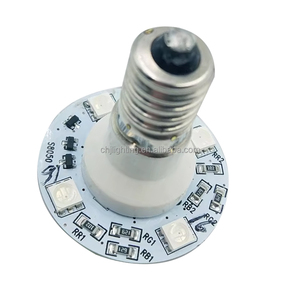 Carnaval Fun Led Amusement Ritten Kermispuntverlichting Ac24 V Rgb Led Point Lights Auto Cabochon Voorgeprogrammeerd 1-16 E14 - Product Image 3