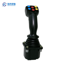 Manette de commande industrielle à 4 axes pour tracteur, chargeur, pièces de machines de construction